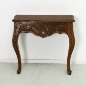 FRENCH PROVINCIAL WALNUT WALL-