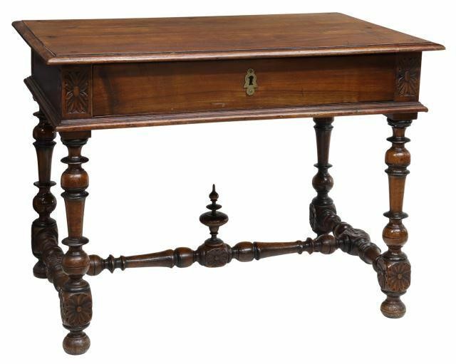 FRENCH PROVINCIAL WALNUT WRITING