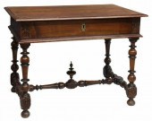 FRENCH PROVINCIAL WALNUT WRITI