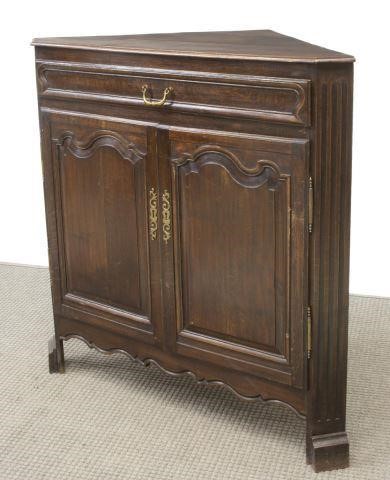 FRENCH PROVINICAL OAK CORNER