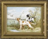 French Ptg. On Porcelain of Se