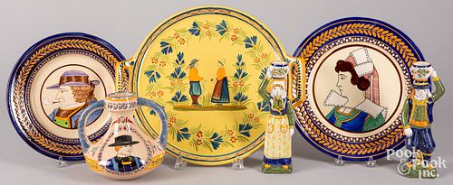 FRENCH QUIMPER POTTERYFrench
