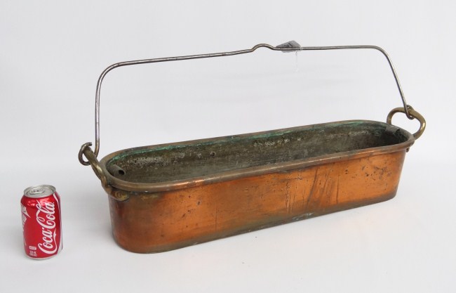French rectangular copper