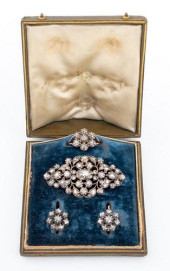 FRENCH REGENCE GOLD SILVER DIA