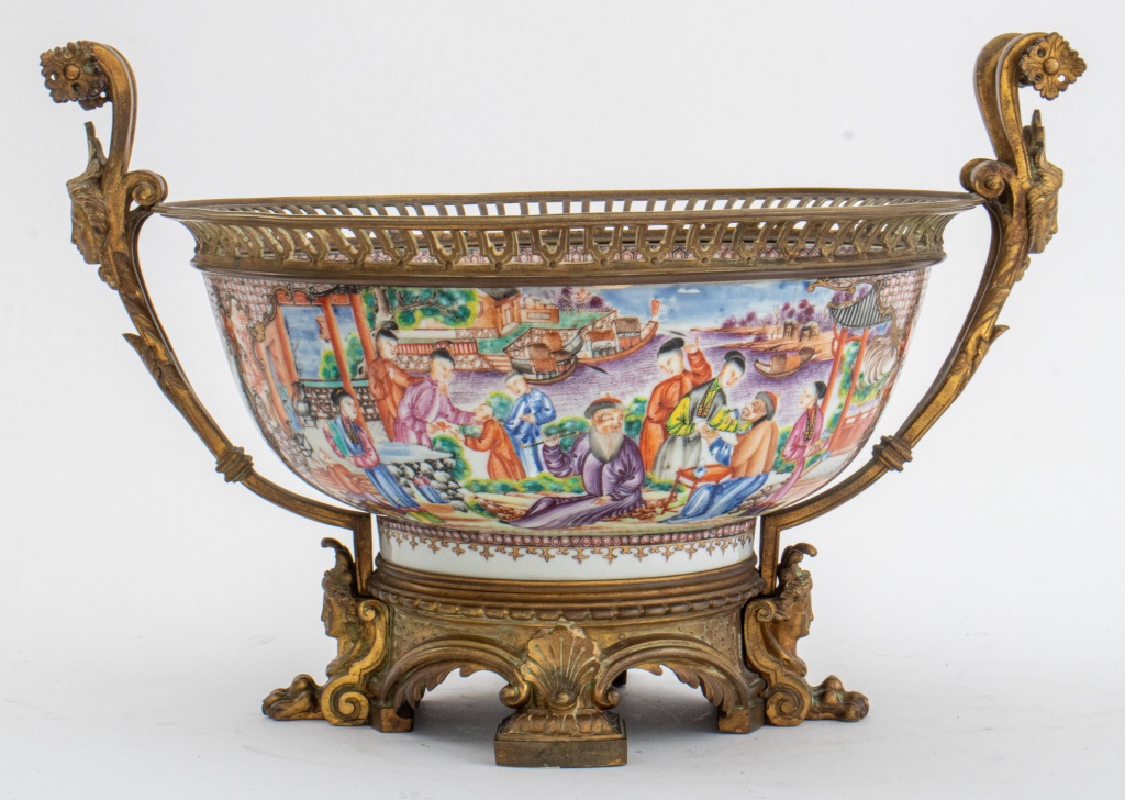 FRENCH REGENCE STYLE MOUNTED FAM.