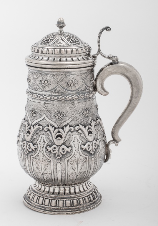 FRENCH REGENCE STYLE SILVER COVERED