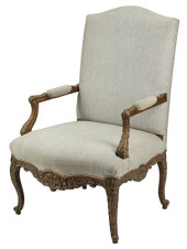 FRENCH REGENCE STYLE UPHOLSTER