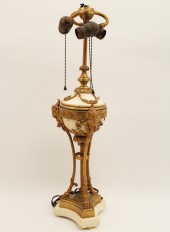 FRENCH REGENCY GILT BRONZE AND