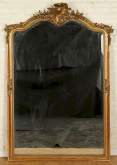 FRENCH REGENCY GILT MIRRORA Fr
