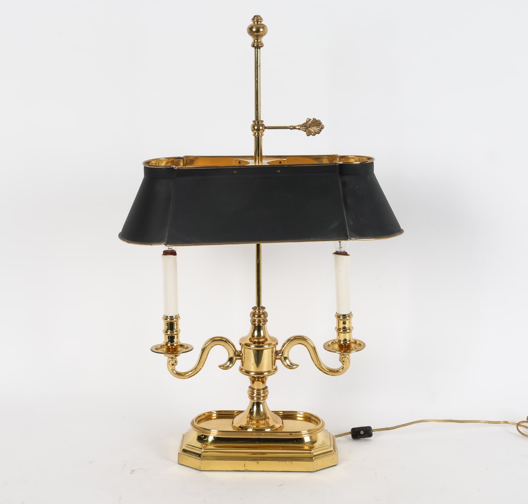 FRENCH REGENCY STYLE BRASS