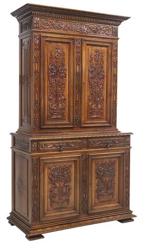 FRENCH RENAISSANCE REVIVAL CARVED