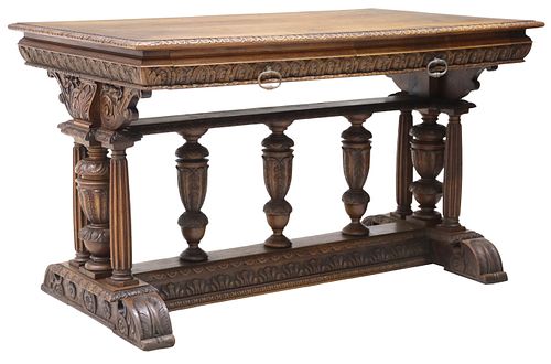 FRENCH RENAISSANCE REVIVAL CARVED