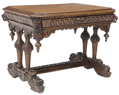FRENCH RENAISSANCE REVIVAL CARVED