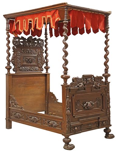 FRENCH RENAISSANCE REVIVAL CARVED