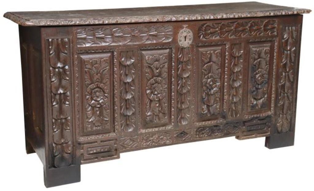 FRENCH RENAISSANCE REVIVAL CARVED