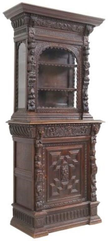 FRENCH RENAISSANCE REVIVAL CARVED