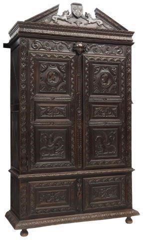FRENCH RENAISSANCE REVIVAL CARVED