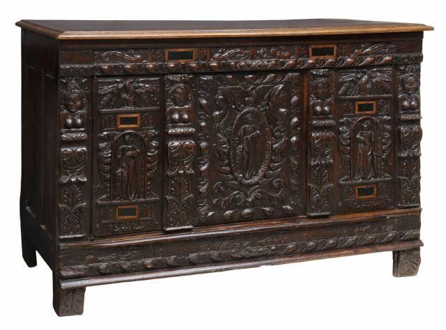 FRENCH RENAISSANCE REVIVAL CARVED