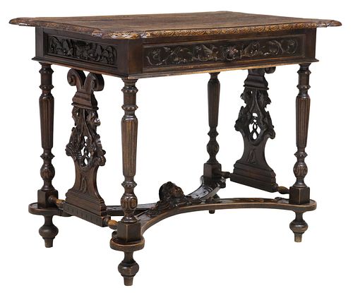 FRENCH RENAISSANCE REVIVAL CARVED