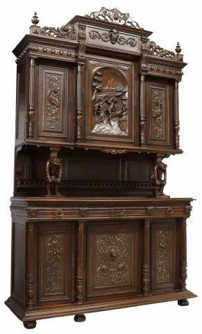 FRENCH RENAISSANCE REVIVAL CARVED