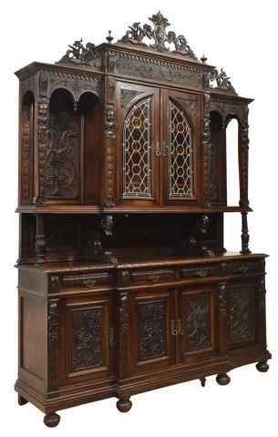 FRENCH RENAISSANCE REVIVAL CARVED