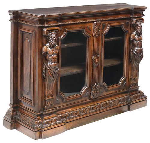 FRENCH RENAISSANCE REVIVAL GLAZED