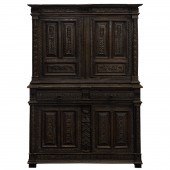 FRENCH RENAISSANCE REVIVAL OAK