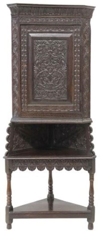 FRENCH RENAISSANCE REVIVAL OAK