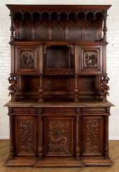 FRENCH RENAISSANCE REVIVAL WAL