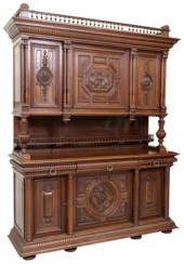 FRENCH RENAISSANCE REVIVAL WAL