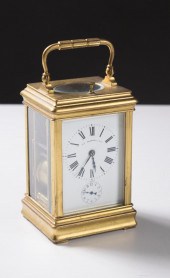FRENCH REPEATER CARRIAGE CLOCK