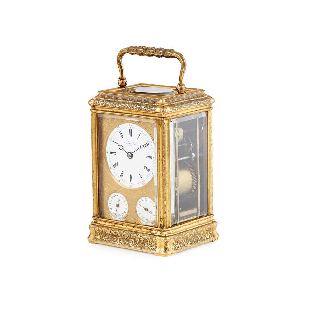 FRENCH REPEATER CARRIAGE CLOCK WITH