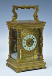 FRENCH REPEATER CARRIAGE CLOCK