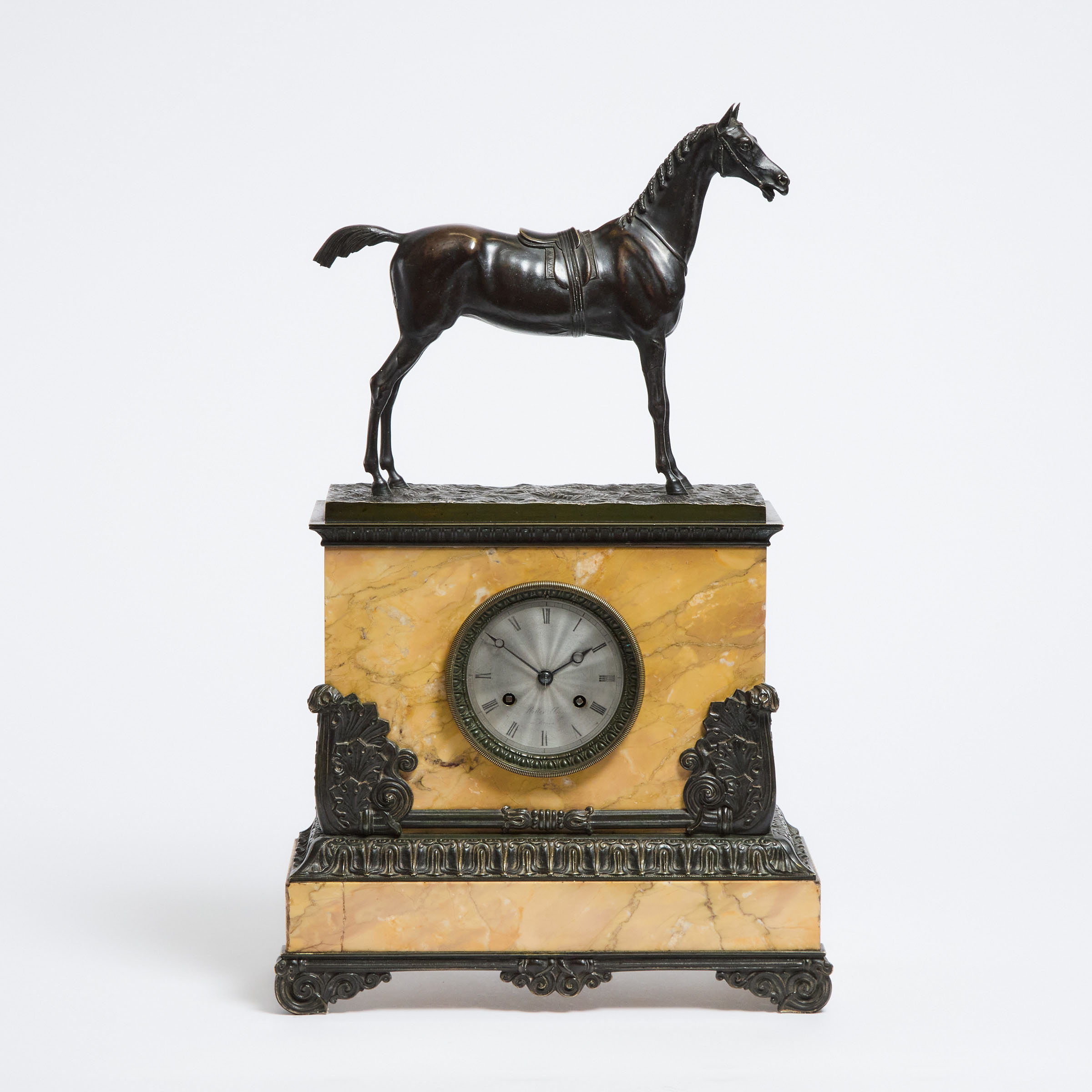 French Restauration Bronze and