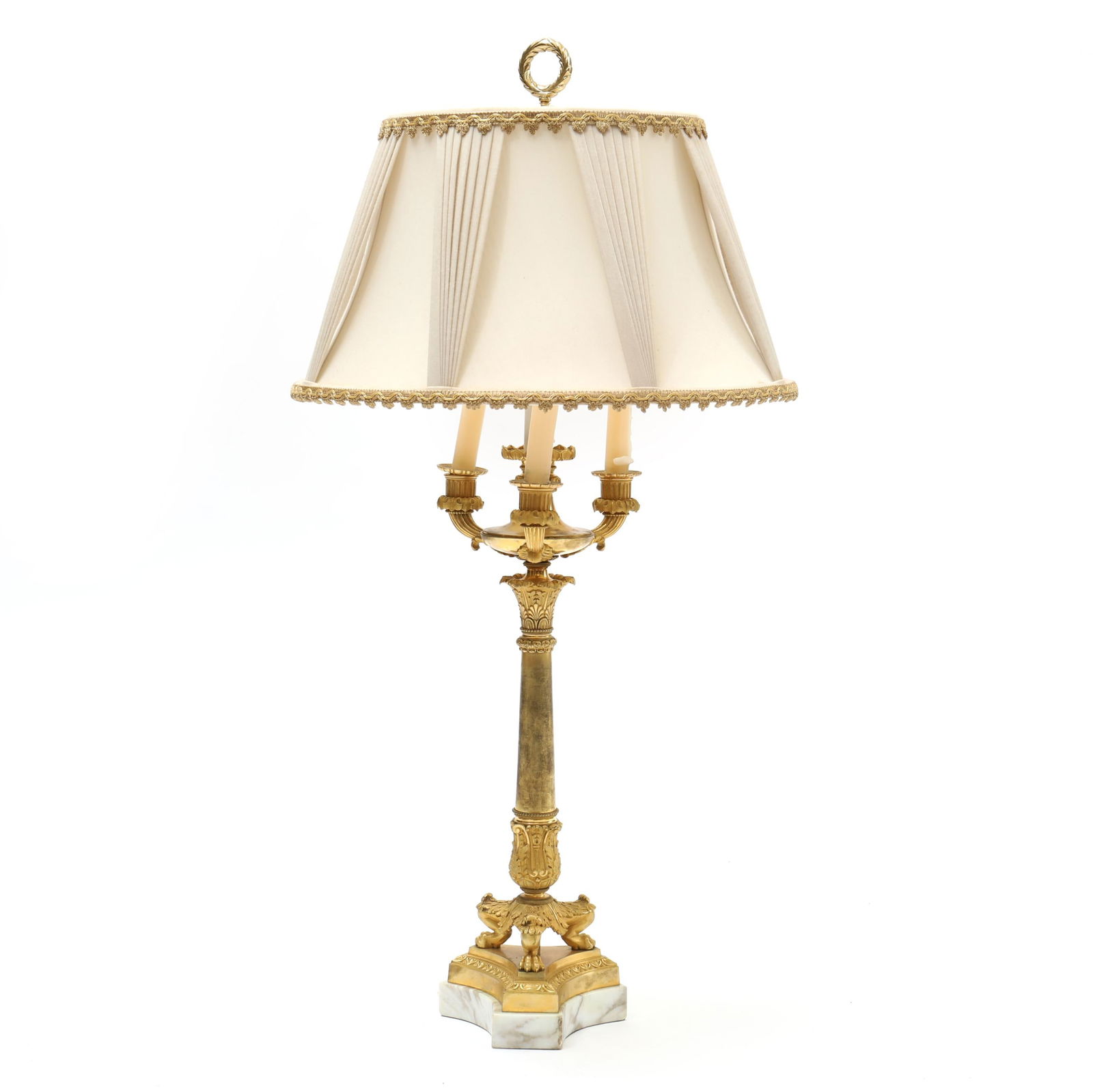 FRENCH RESTAURATION DORE BRONZE