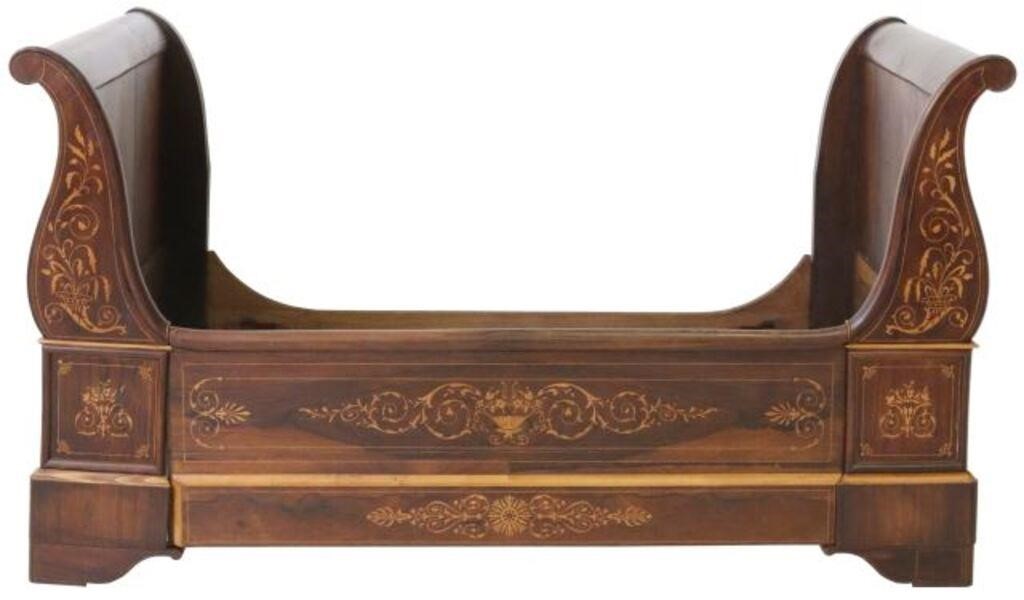 FRENCH RESTAURATION PERIOD ROSEWOOD