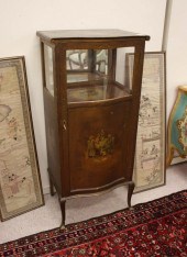 FRENCH REVIVAL STYLE CURIO/MUS