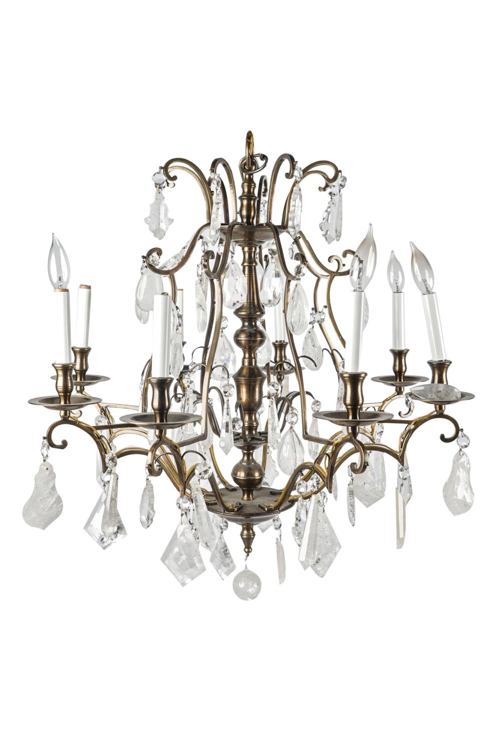 FRENCH ROCK CRYSTAL EIGHT-LIGHT