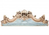 FRENCH ROCOCO CARVED AND PAINT