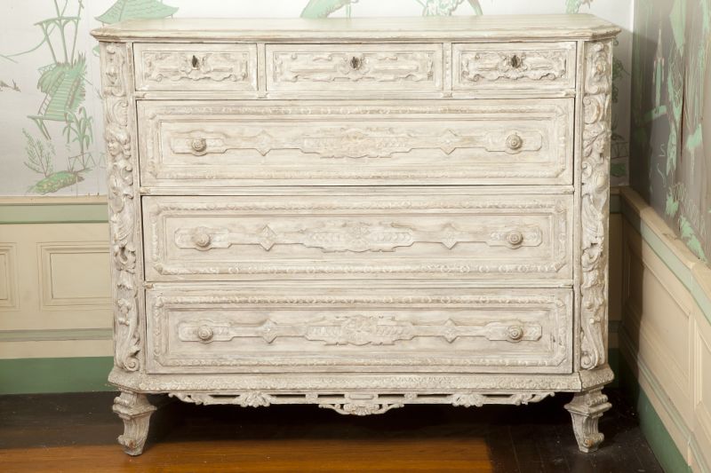 French Rococo Carved Dressercirca