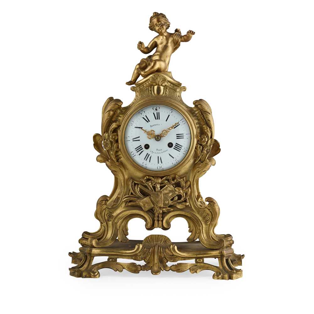 FRENCH ROCOCO REVIVAL GILT BRONZE