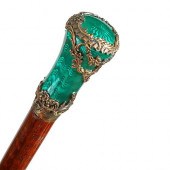 FRENCH ROCOCO SILVER AND ENAME