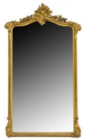 FRENCH ROCOCO STYLE GILTWOOD W