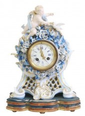 FRENCH ROCOCO STYLE PORCELAIN