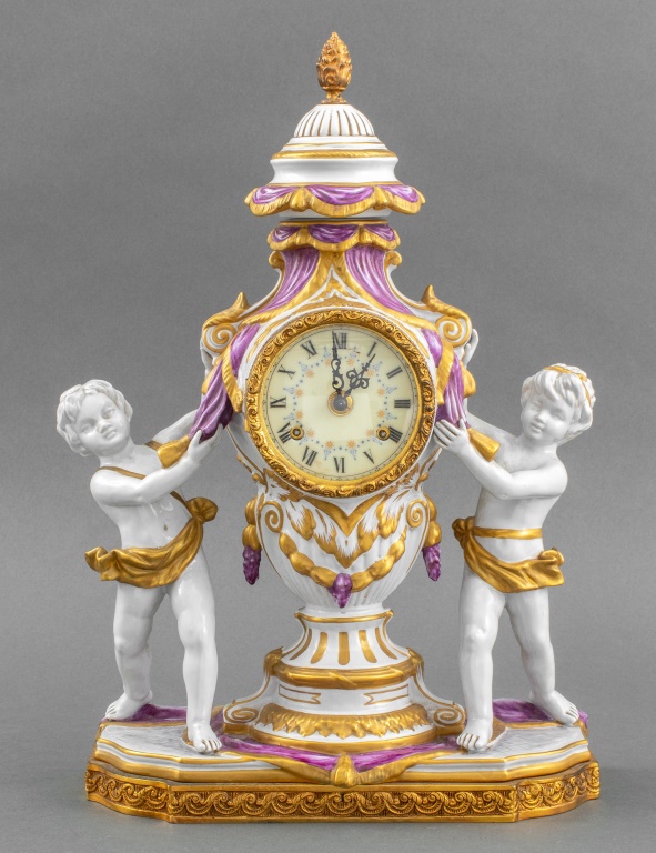 FRENCH ROCOCO STYLE PORCELAIN