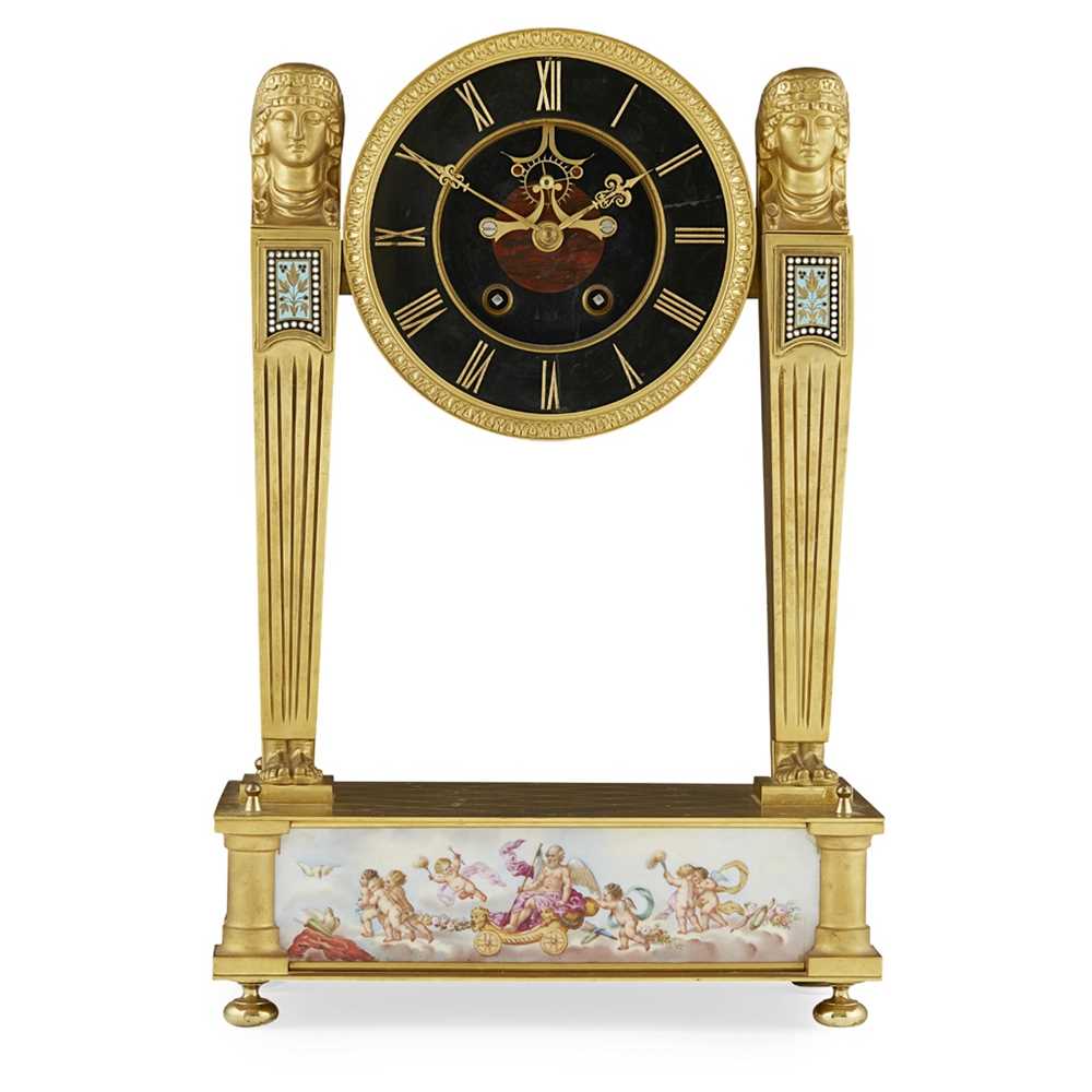 FRENCH ROMAN REVIVAL GILT BRONZE,