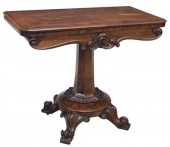 FRENCH ROSEWOOD FLIP-TOP PARLO