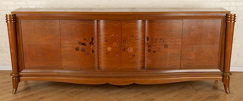 FRENCH ROSEWOOD SIDEBOARD MANNER OF