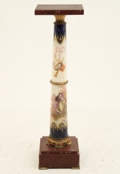 FRENCH ROUGE MARBLE REVOLVING