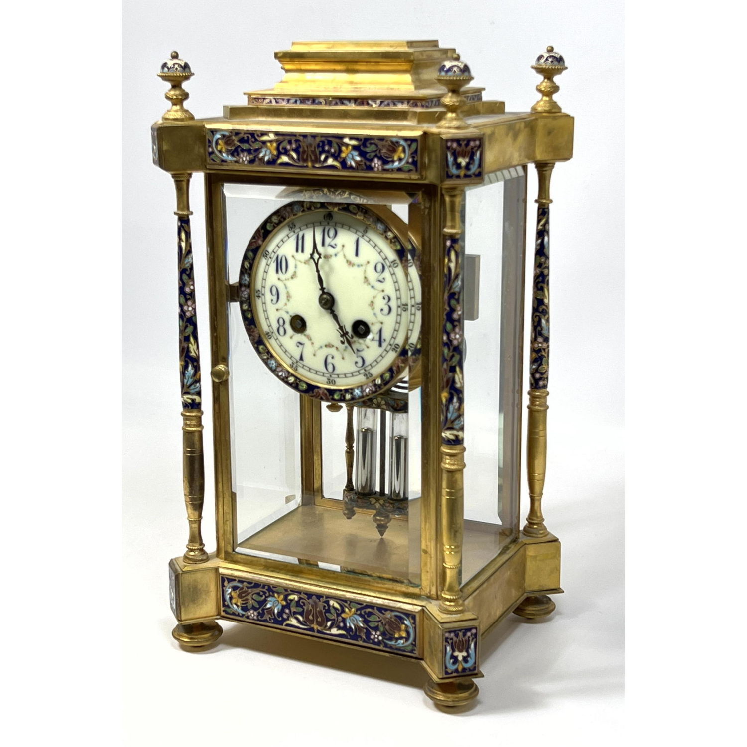 French Samuel Marti clock with